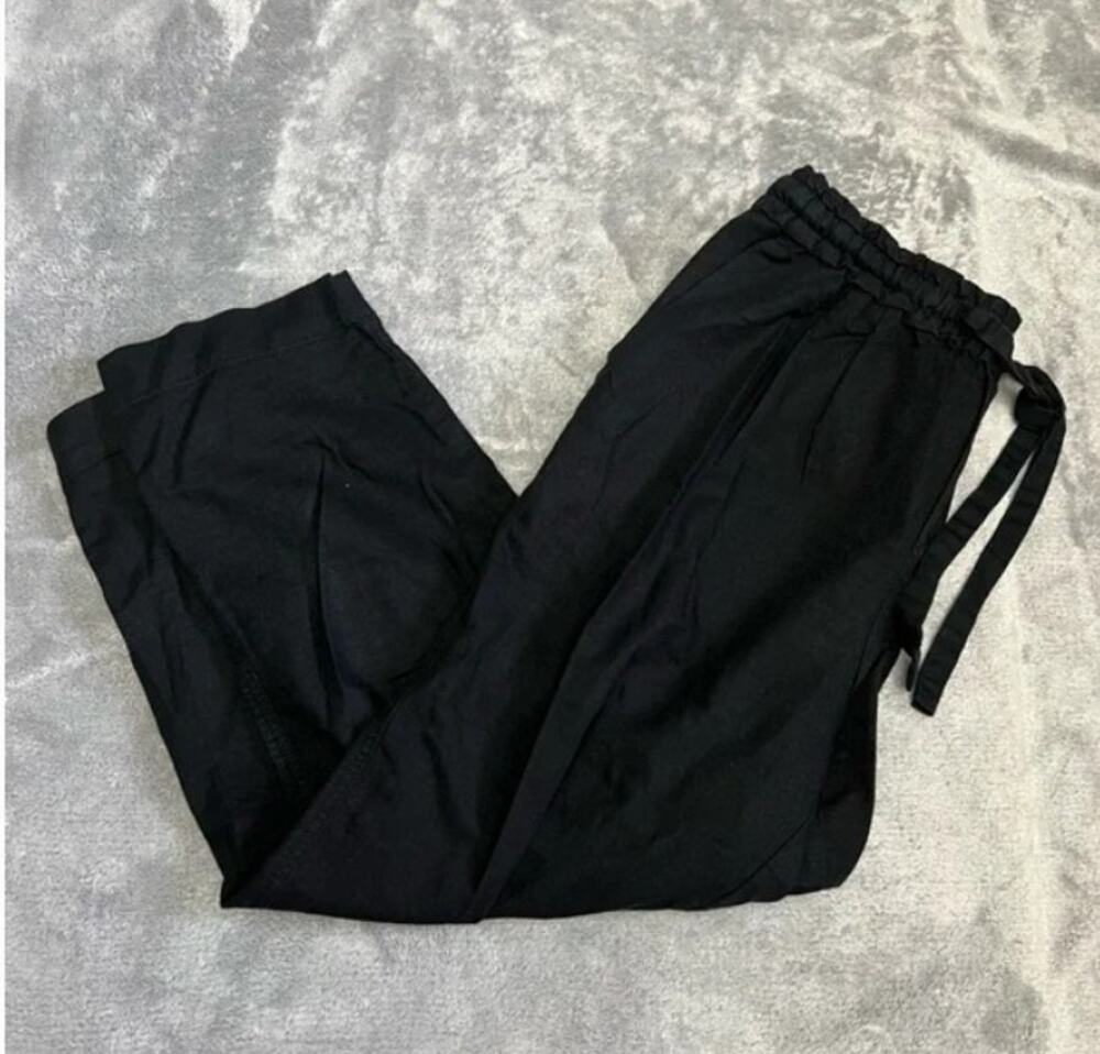 Gap Black Beach Style Pants Elastic Waist Size S
